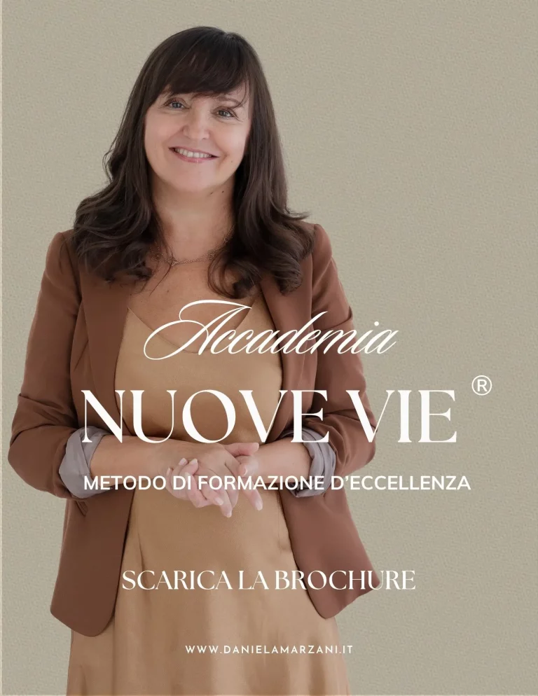 Copertina della brochure di Nuove Vie formazione in costellazioni familiari